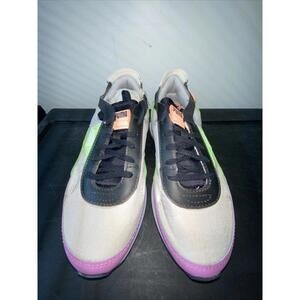 puma womens future rider cut out Pop shoes puma white fizzy Lime Size 6.5 384984